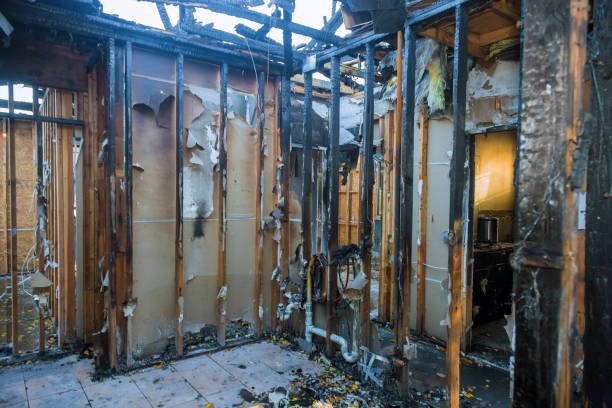 Professional Soot Cleanup technician working in French Valley, CA